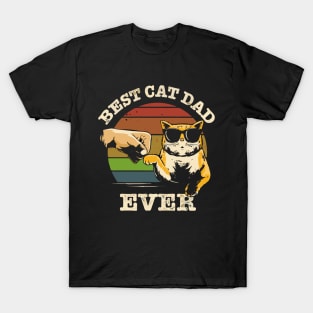 Best Cat Dad Ever T-Shirt